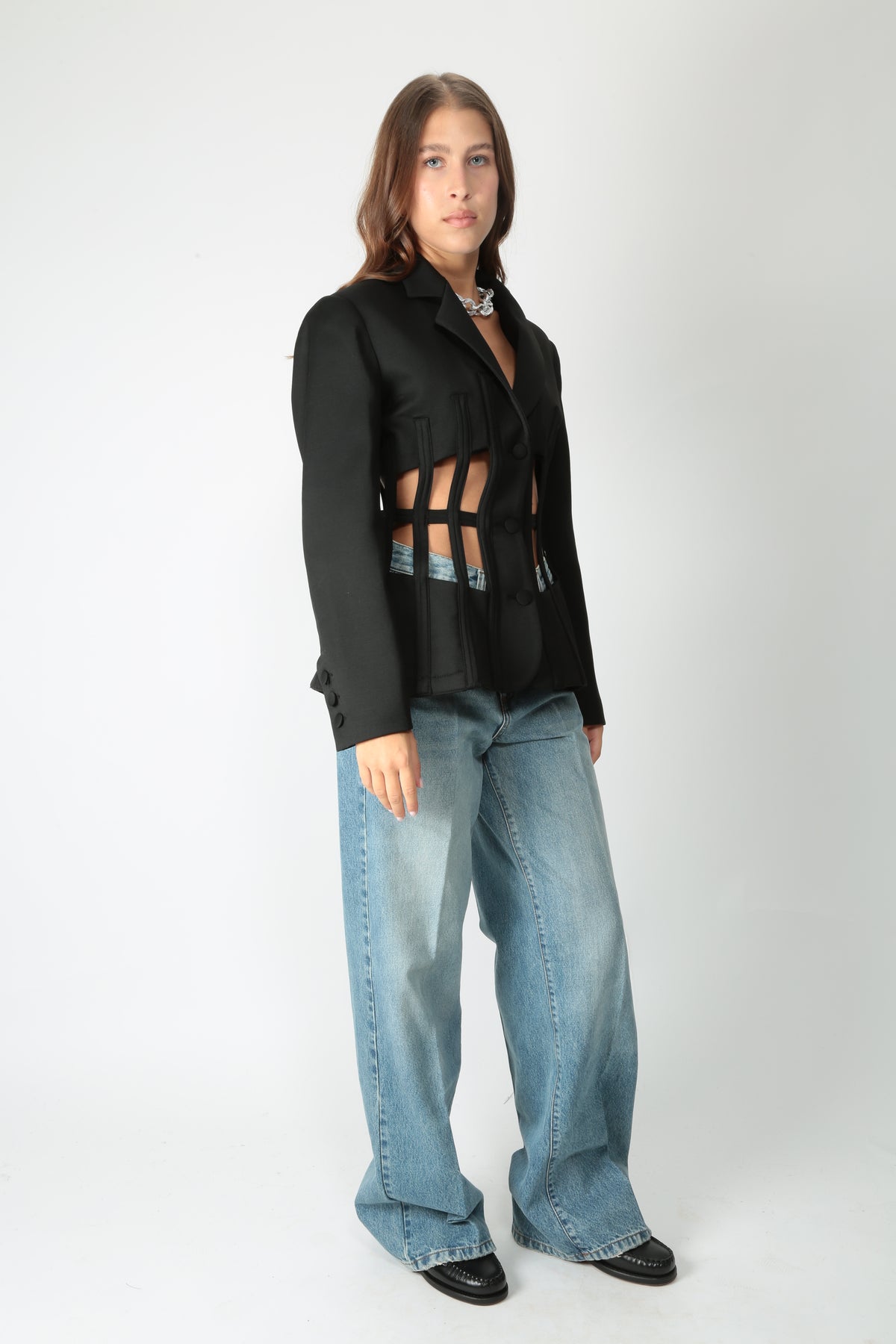 MeiMeij Giacca bustier M6FL04