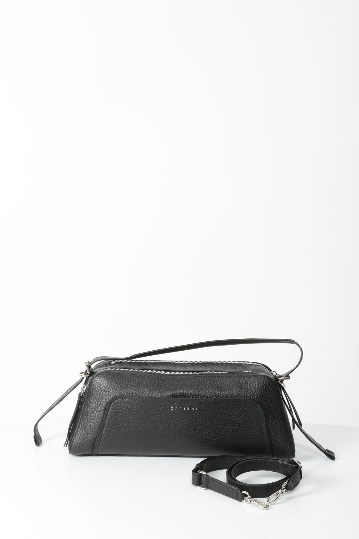 Orciani Borsa The Address 38 in pelle martellata B02243