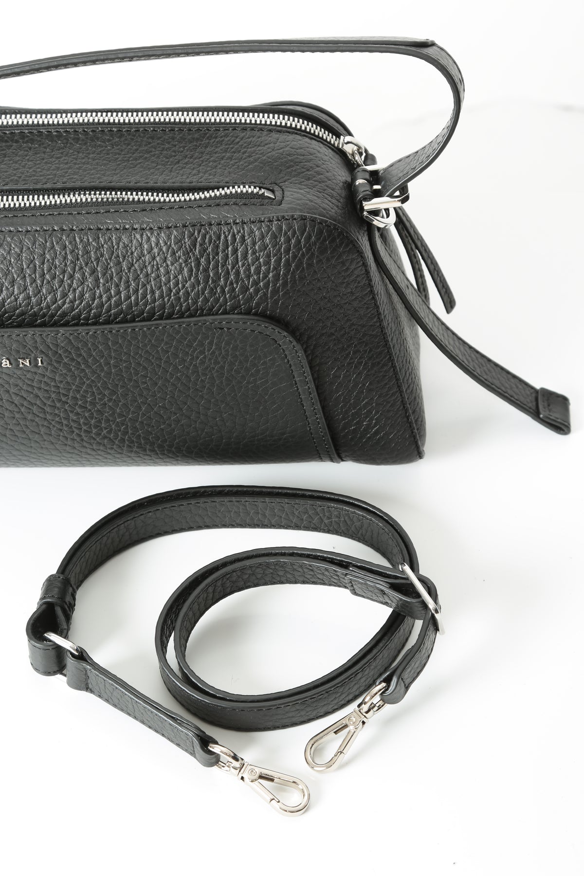 Orciani Borsa The Address 38 in pelle martellata B02243