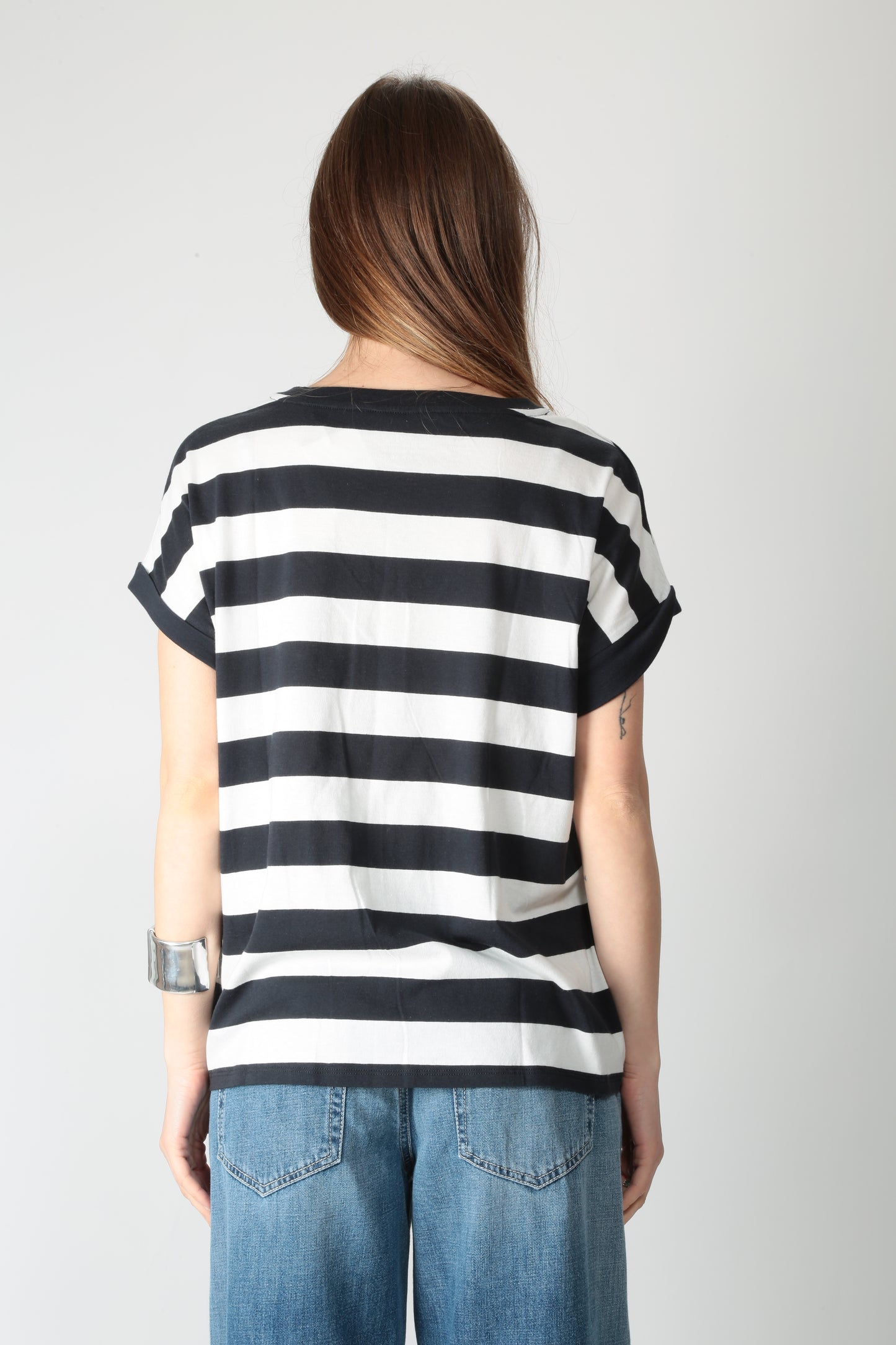 Majestic T-shirt scollo a V M456-FTS912