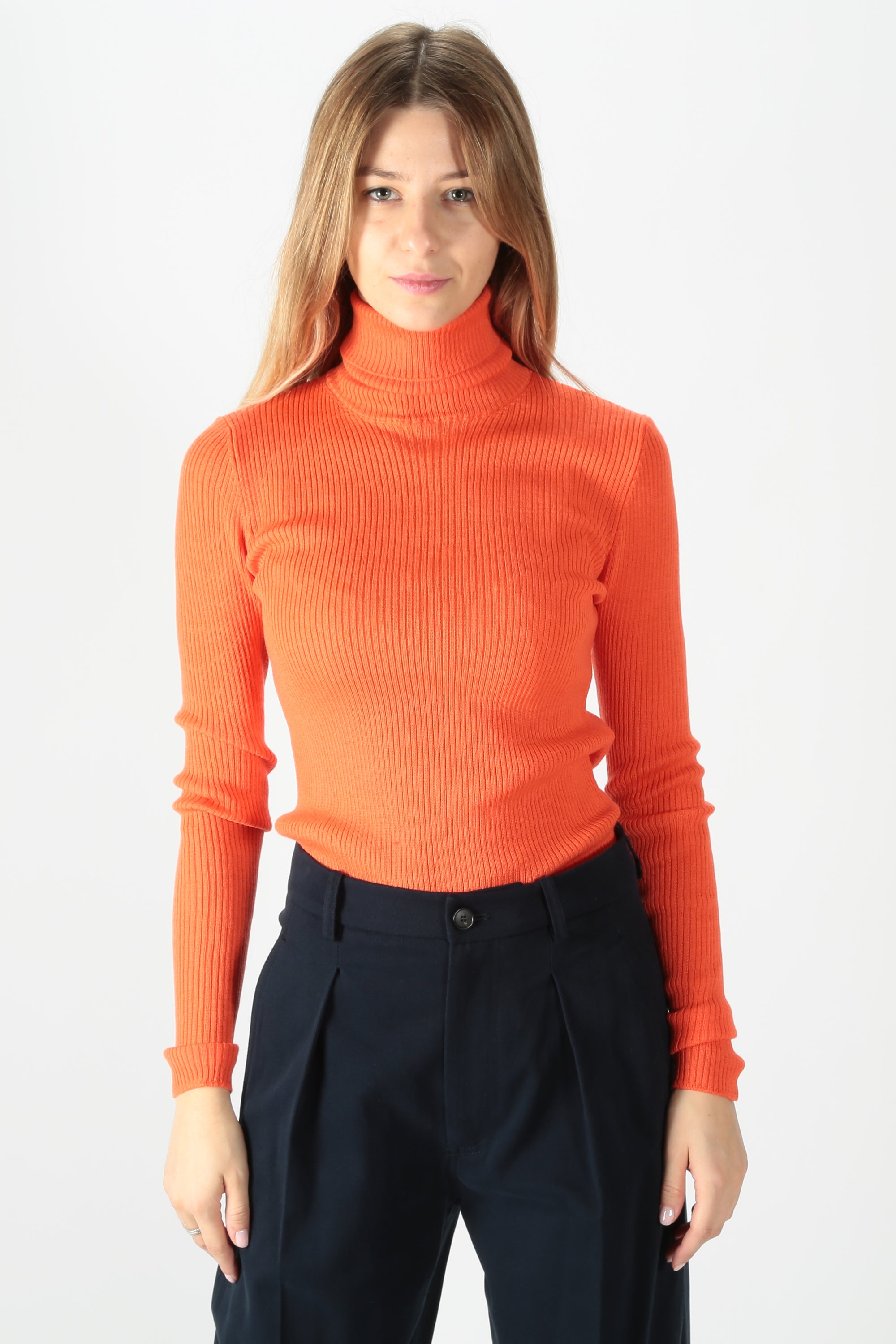 R. Collina Maglia dolcevita lana merino P08203 - Gulie Atelier