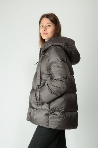 MaxMara The Cube Piumino corto vera piuma Seia