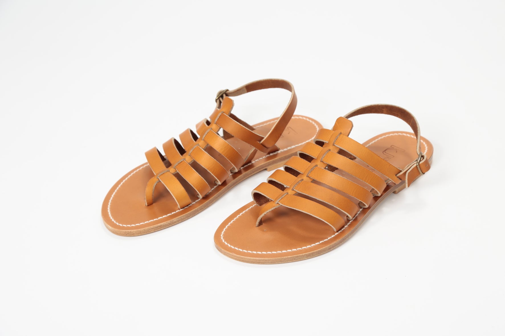 K-Jacques Sandalo infradito Homere H Miel cnc - Gulie Atelier