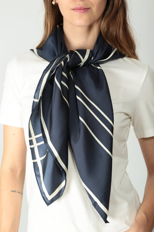 MaxMara MM Foulard in seta Faust