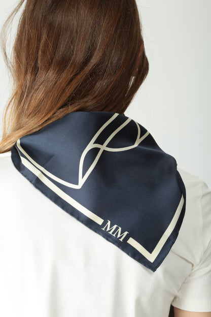 MaxMara MM Foulard in seta Faust