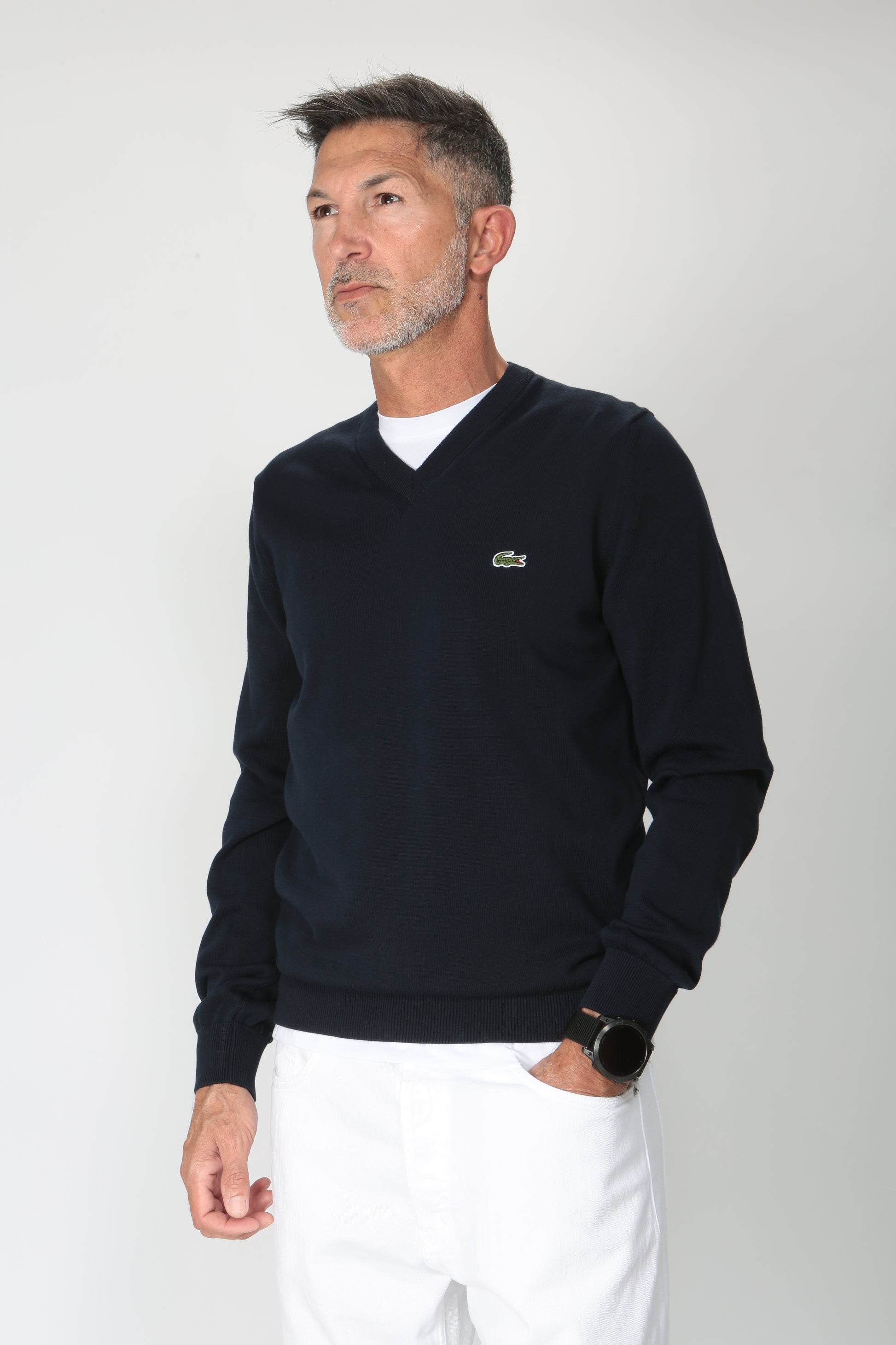 Lacoste Maglia scollo a V AH1951 00 – Gulie Atelier