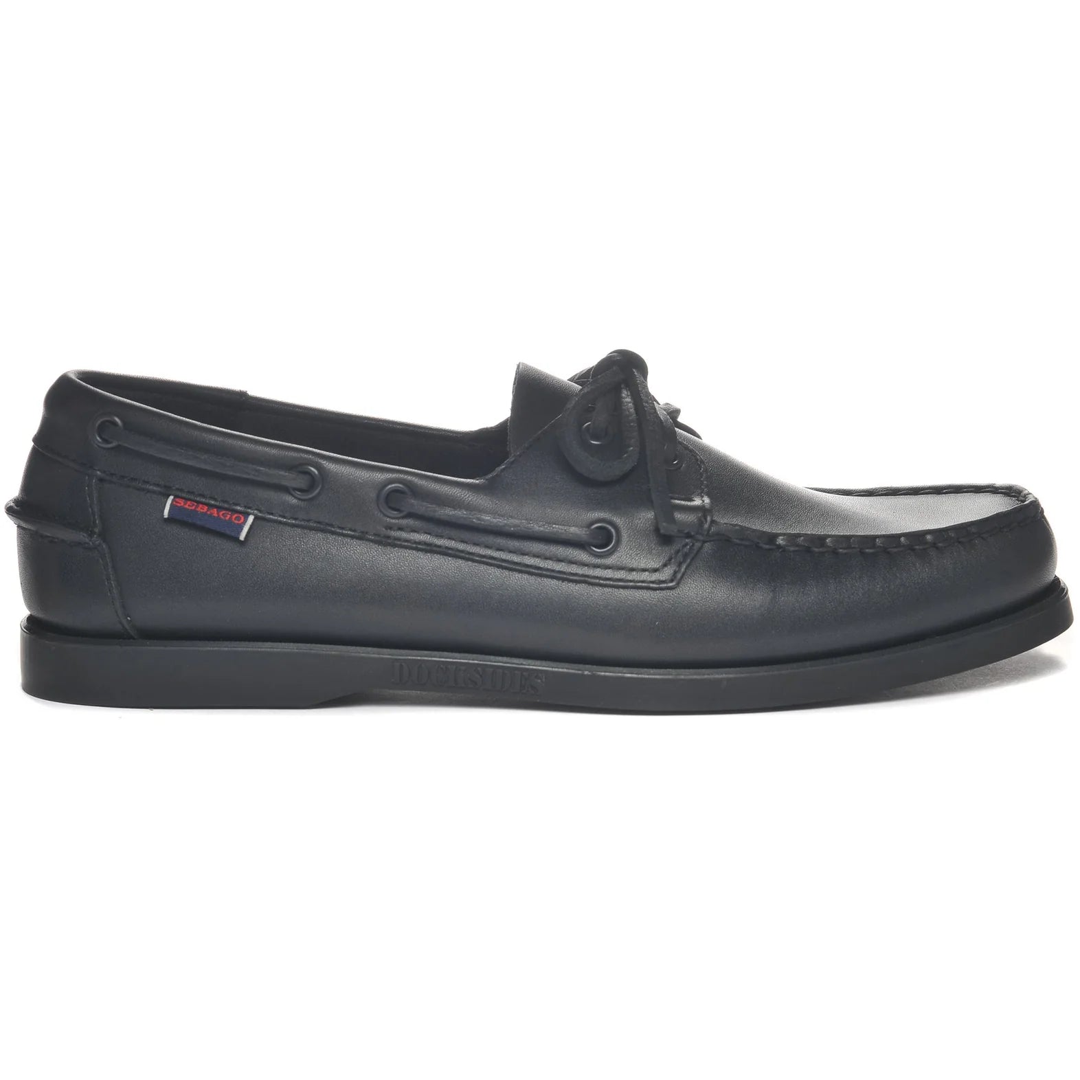 Sebago Scarpa da barca total black Docksides Portland 7000H00 - Gulie Atelier