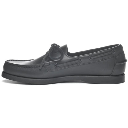 Sebago Scarpa da barca total black Docksides Portland 7000H00