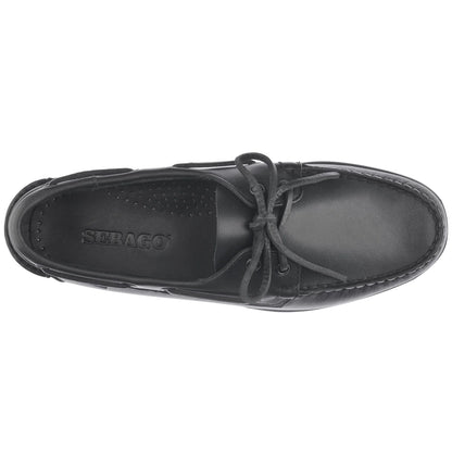 Sebago Scarpa da barca total black Docksides Portland 7000H00