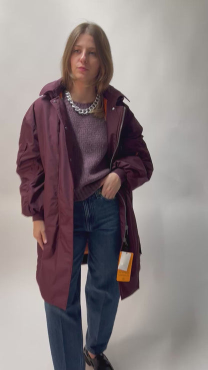 Save The Duck Bomber lungo Isa twill21 D42352W