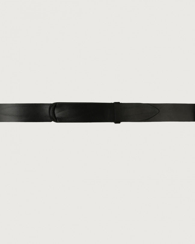 Orciani Cintura in cuoio e tessuto regolabile Nobuckle - Gulie Atelier
