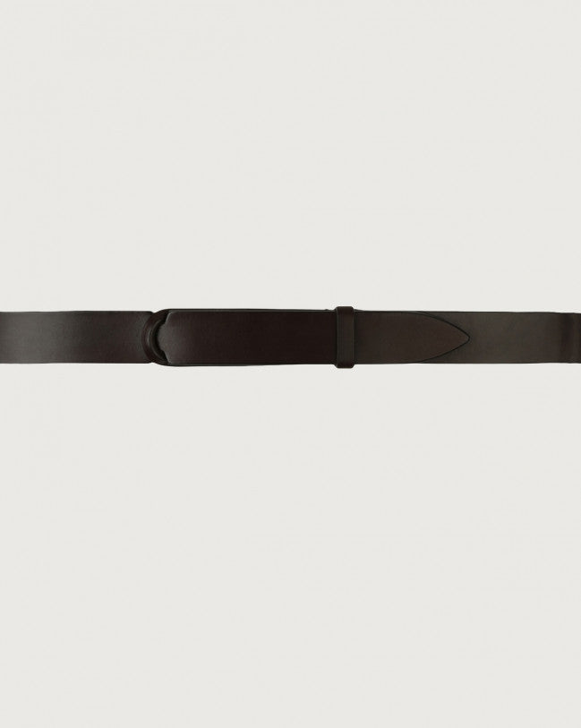 Orciani Cintura in cuoio e tessuto regolabile Nobuckle - Gulie Atelier