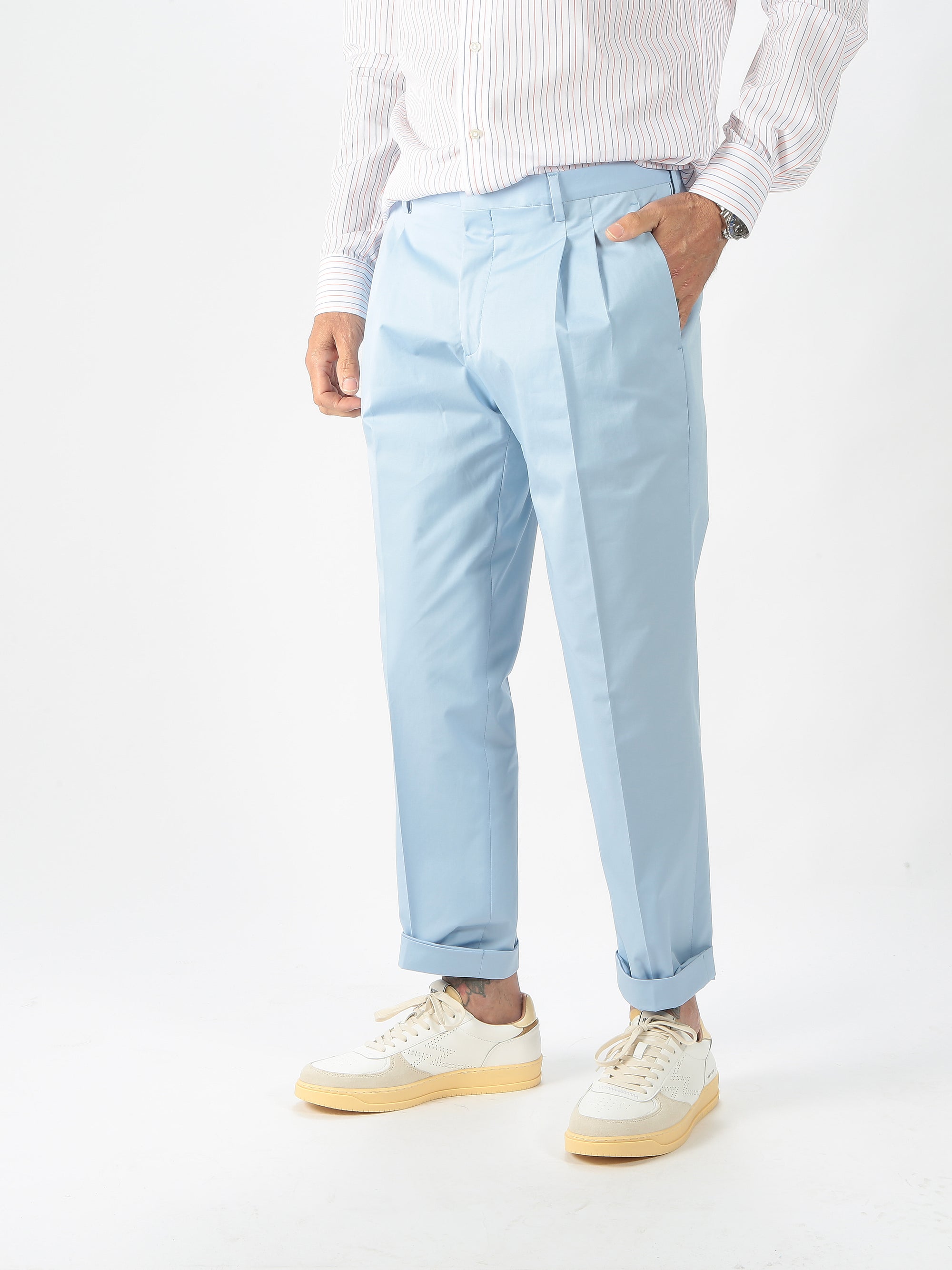 Briglia Pantalone in cotone Tragaras 323116 - Gulie Atelier