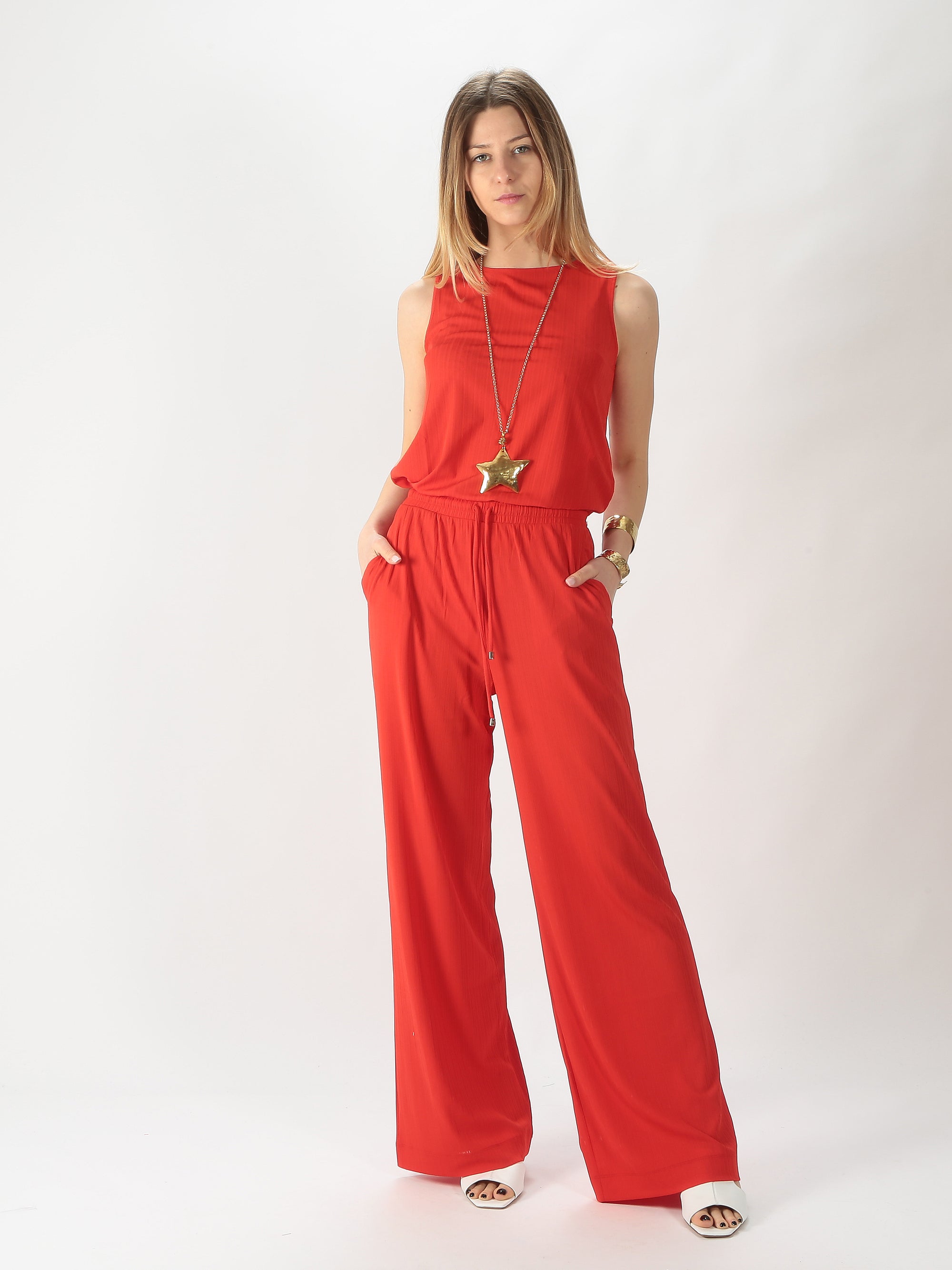 MaxMara Leisura Pantalone effetto plissè Vincita - Gulie Atelier