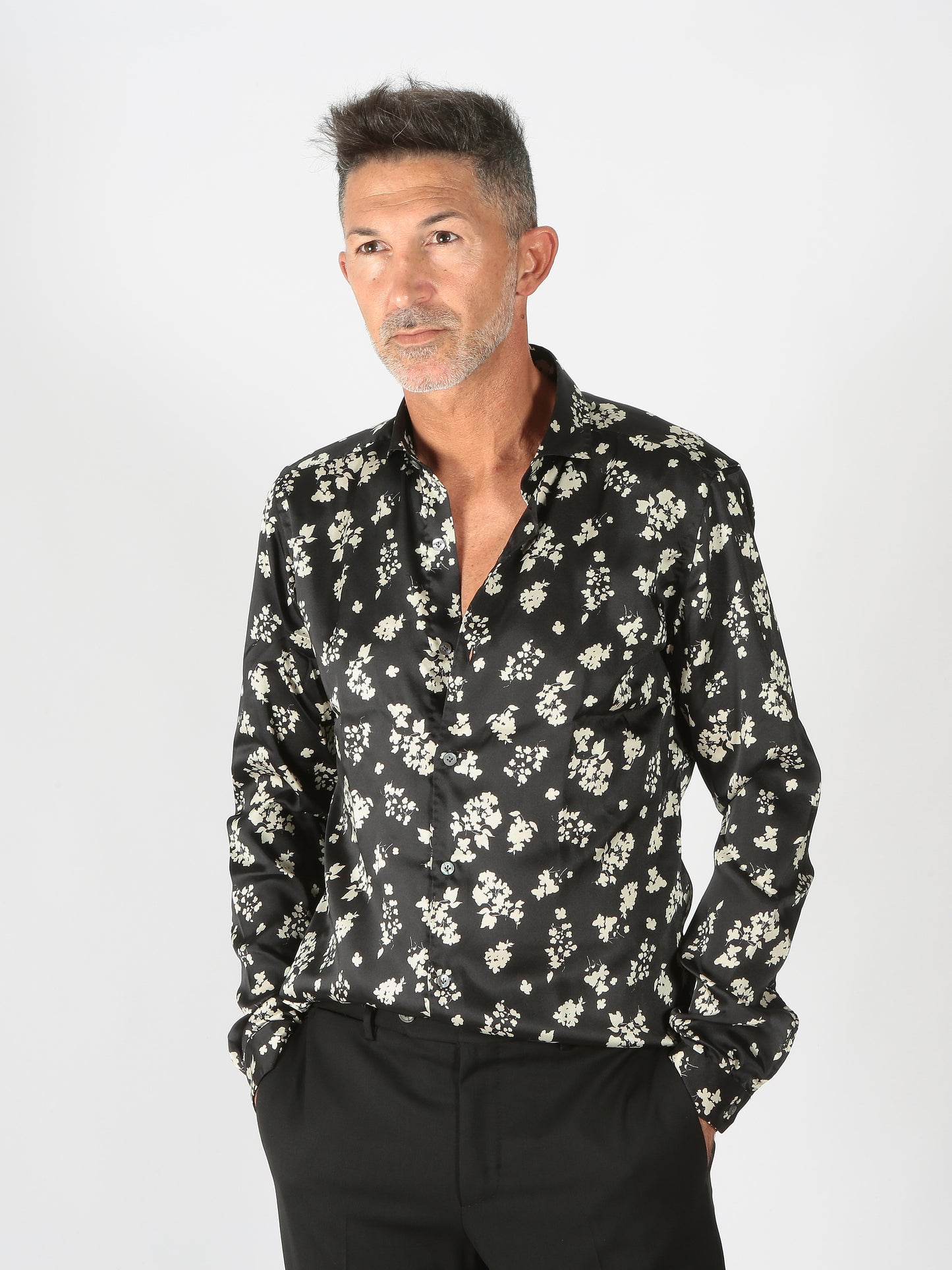 DNL Camicia motivo fiori DYL FY3