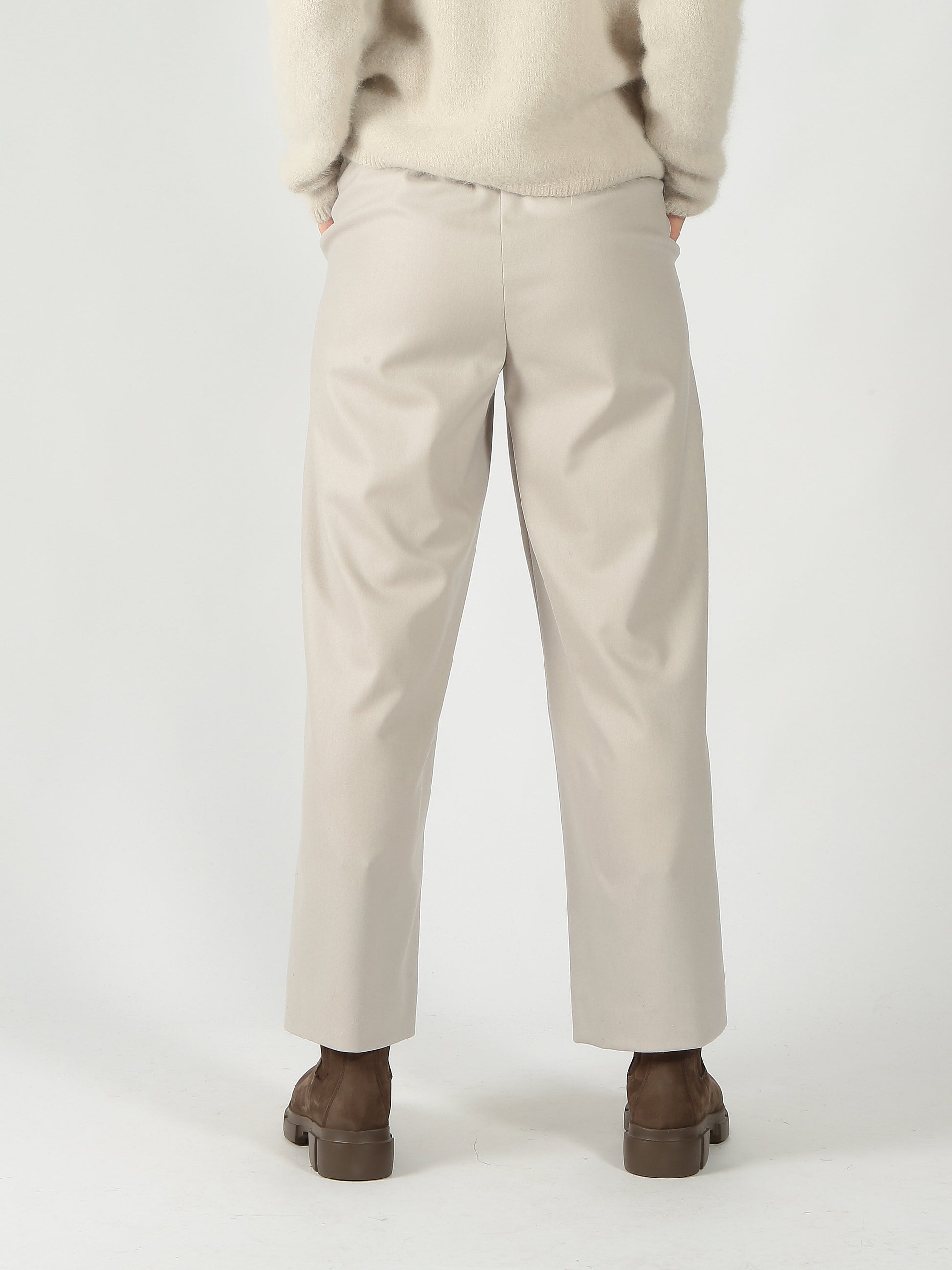 'S MaxMara Pantalone morbido in lana Floria
