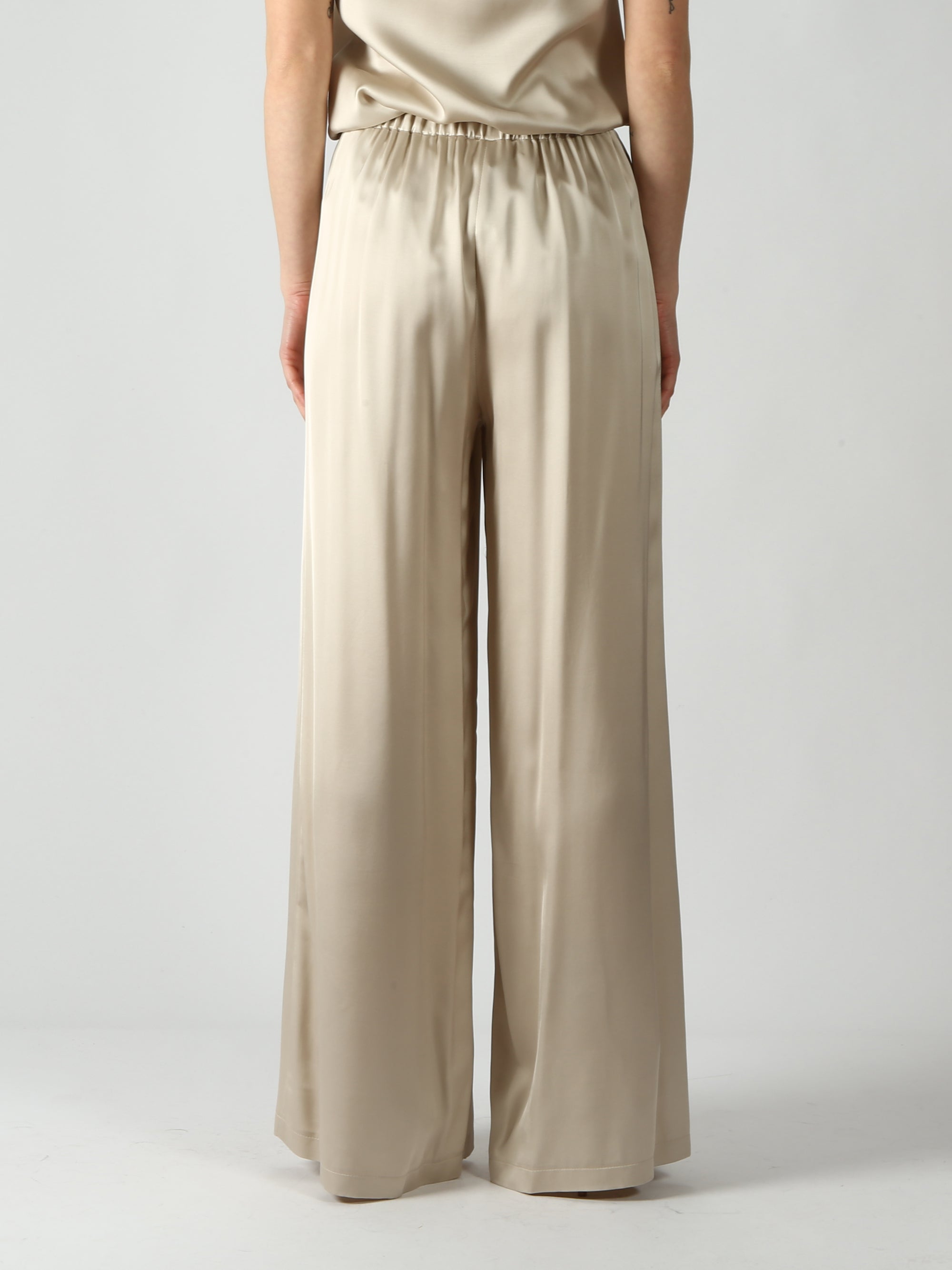Guliè Pantalone Frafalla Raso - Gulie Atelier