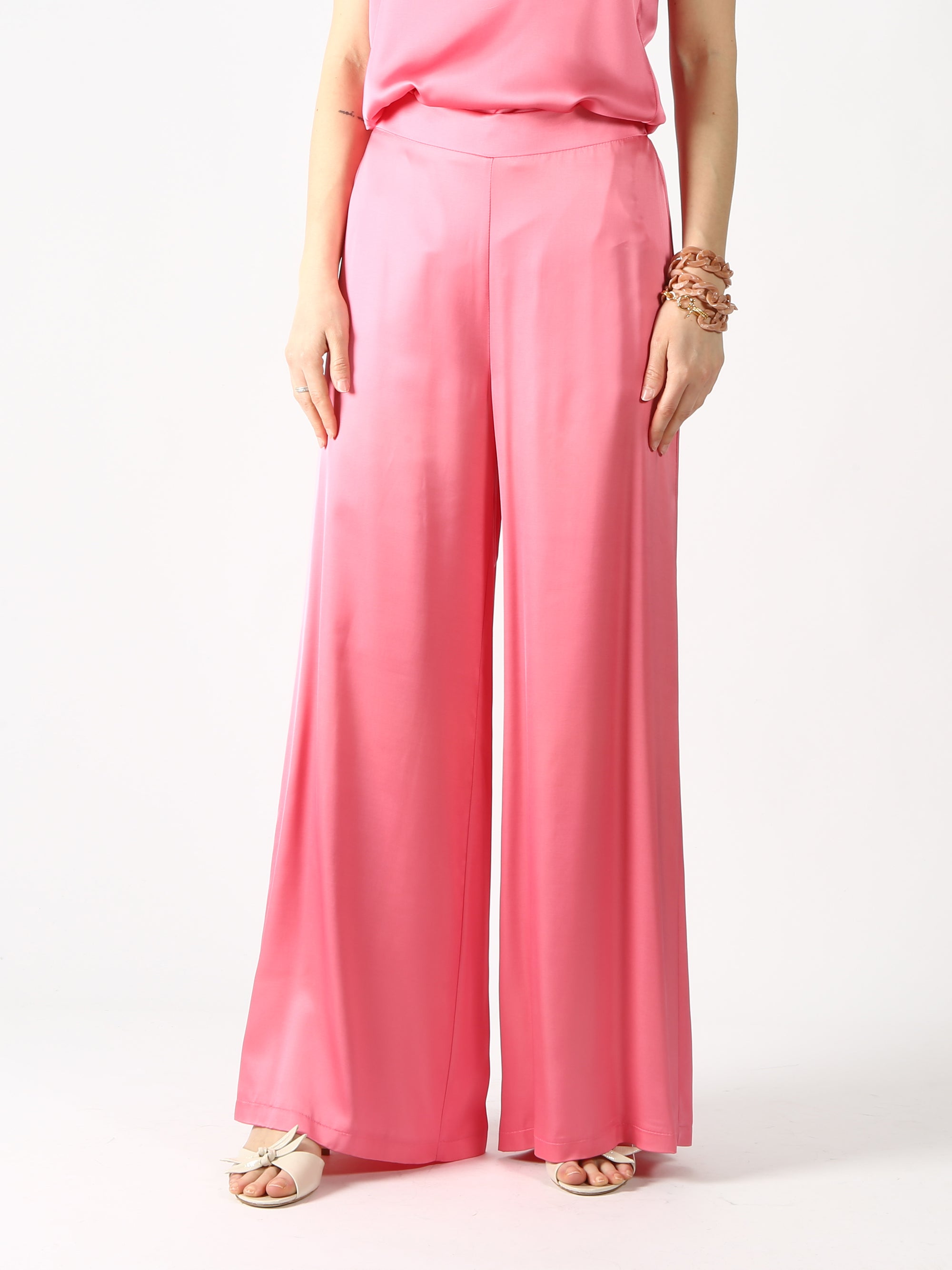 Guliè Pantalone Frafalla Raso - Gulie Atelier