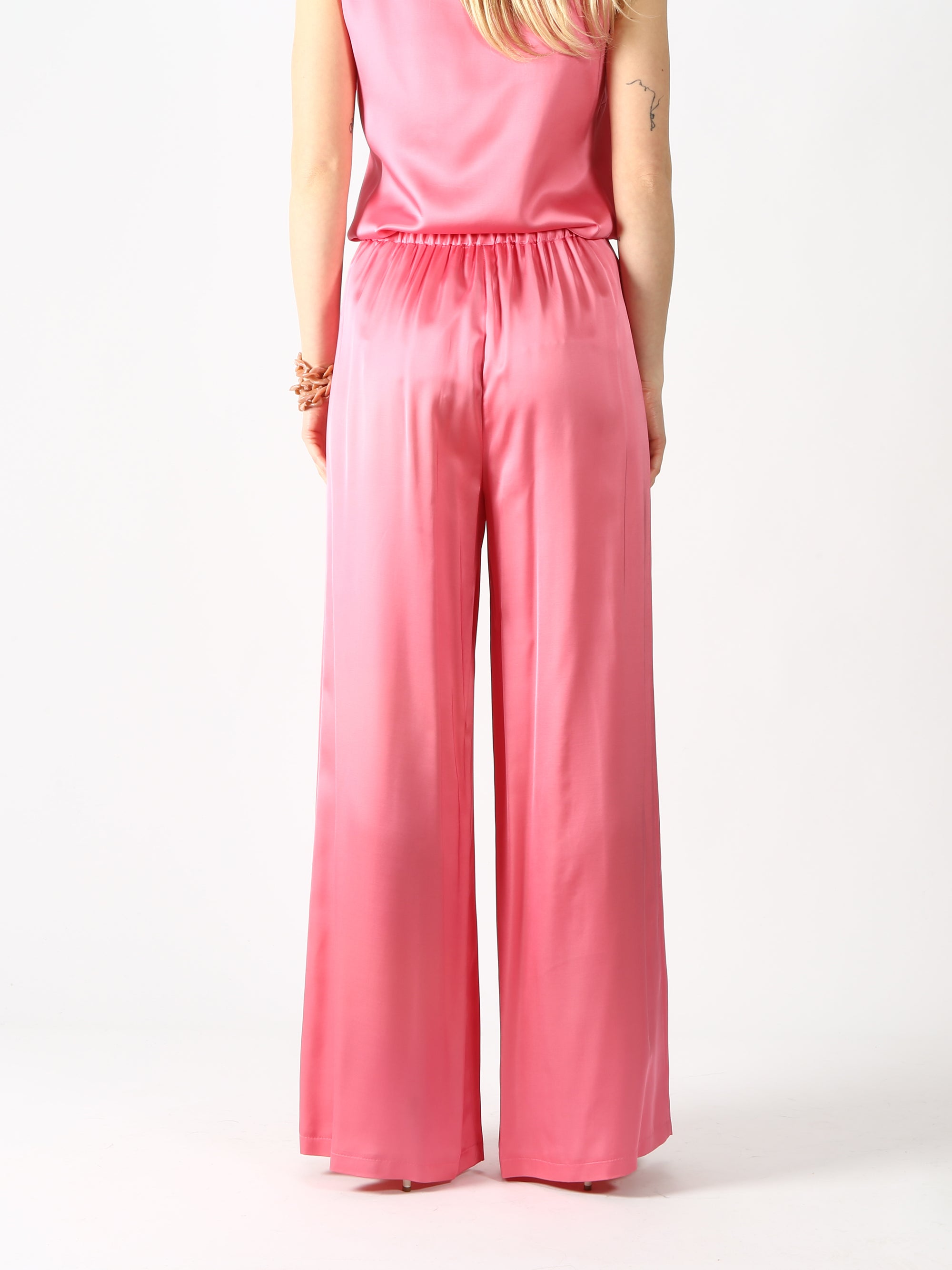 Guliè Pantalone Frafalla Raso - Gulie Atelier