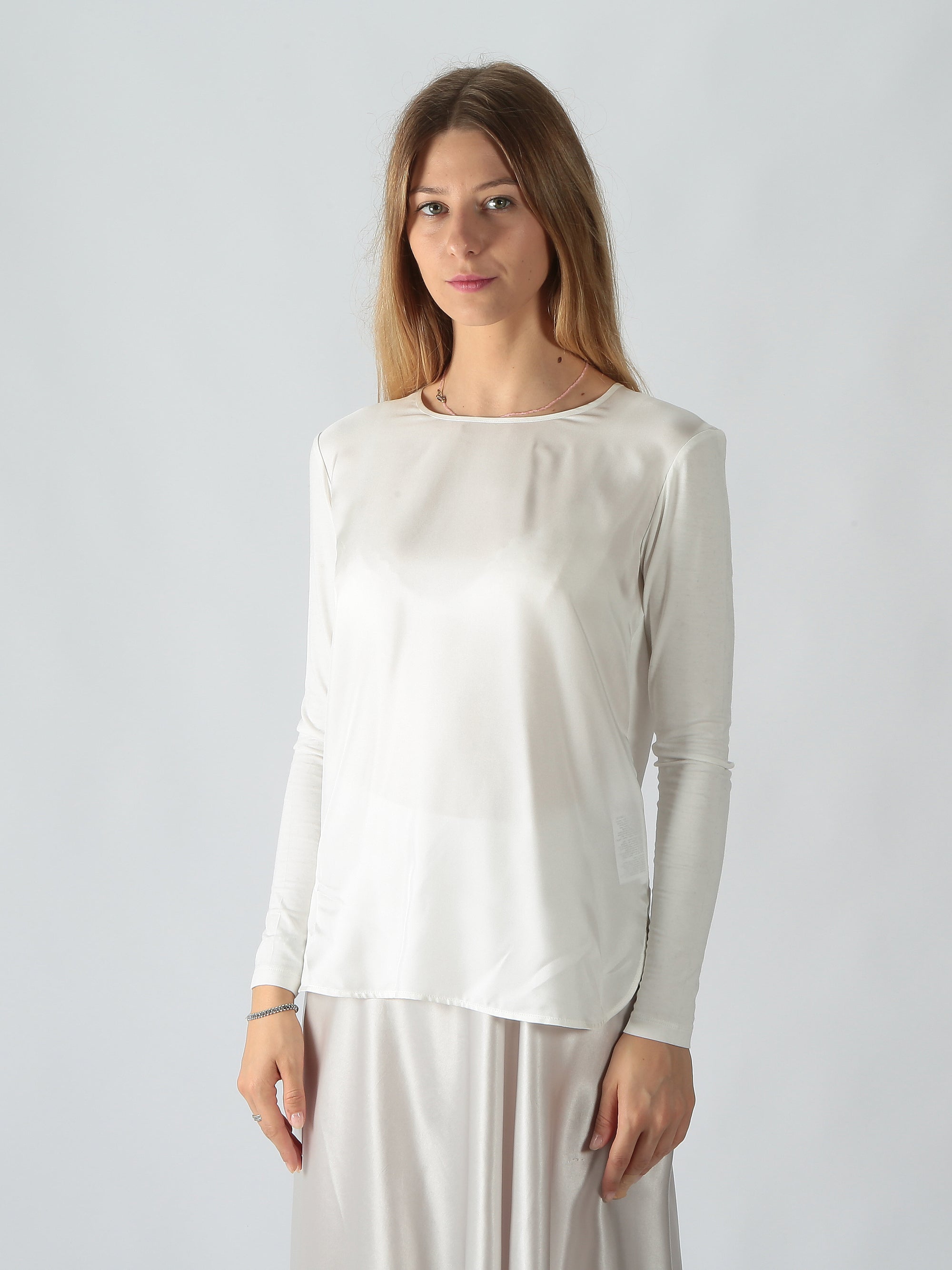 MaxMara Leisure T-shirt manica lunga stretch Borneo