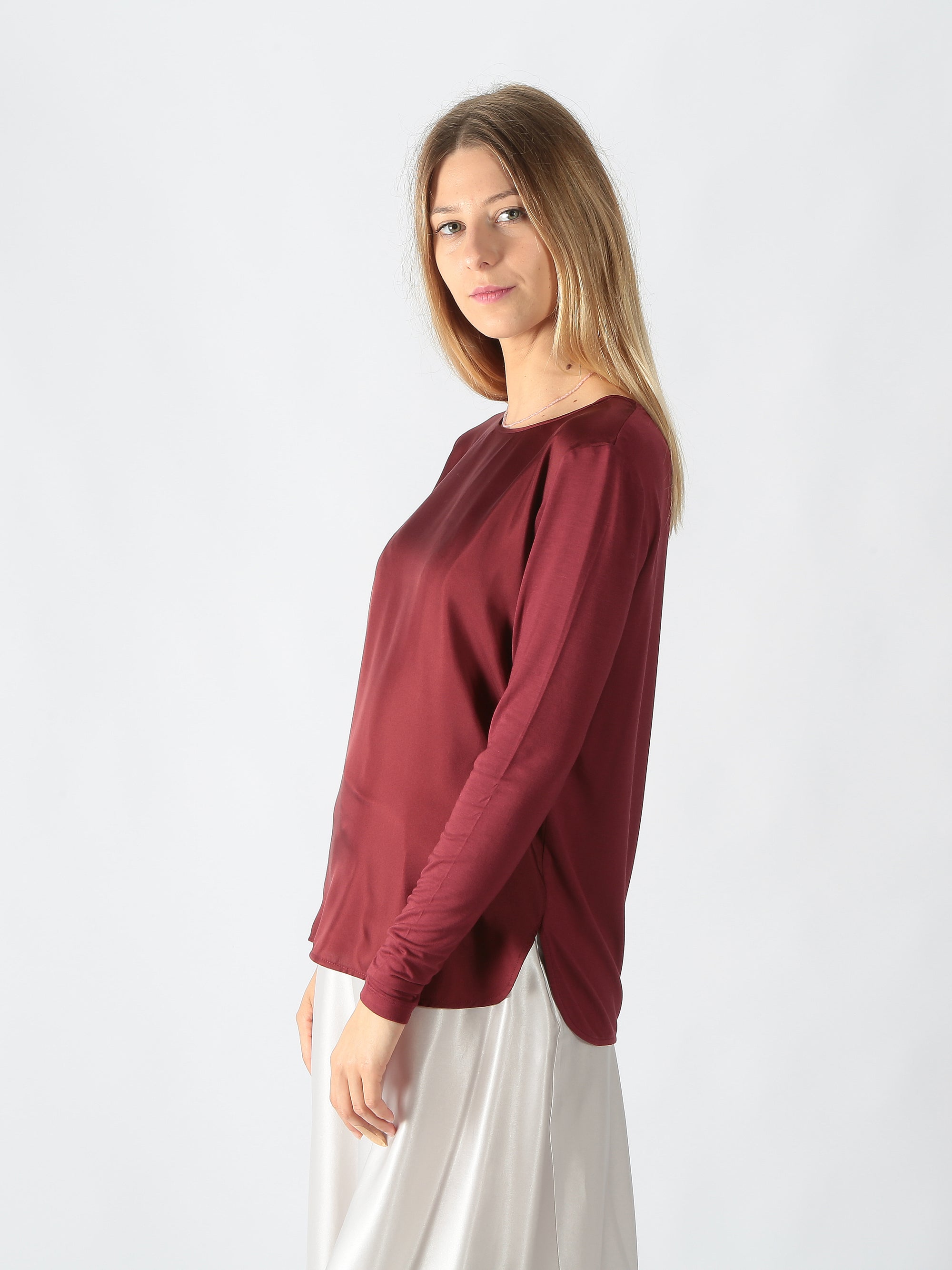 MaxMara Leisure T-shirt manica lunga stretch Borneo