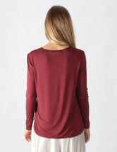 MaxMara Leisure T-shirt manica lunga stretch Borneo